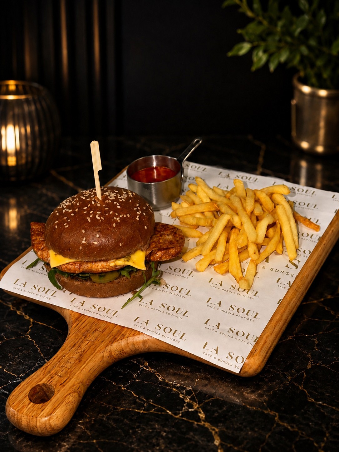Healthy Chicken Burger